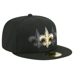 New Orleans Saints New Era Tri-Hit 59FIFTY Fitted Hat