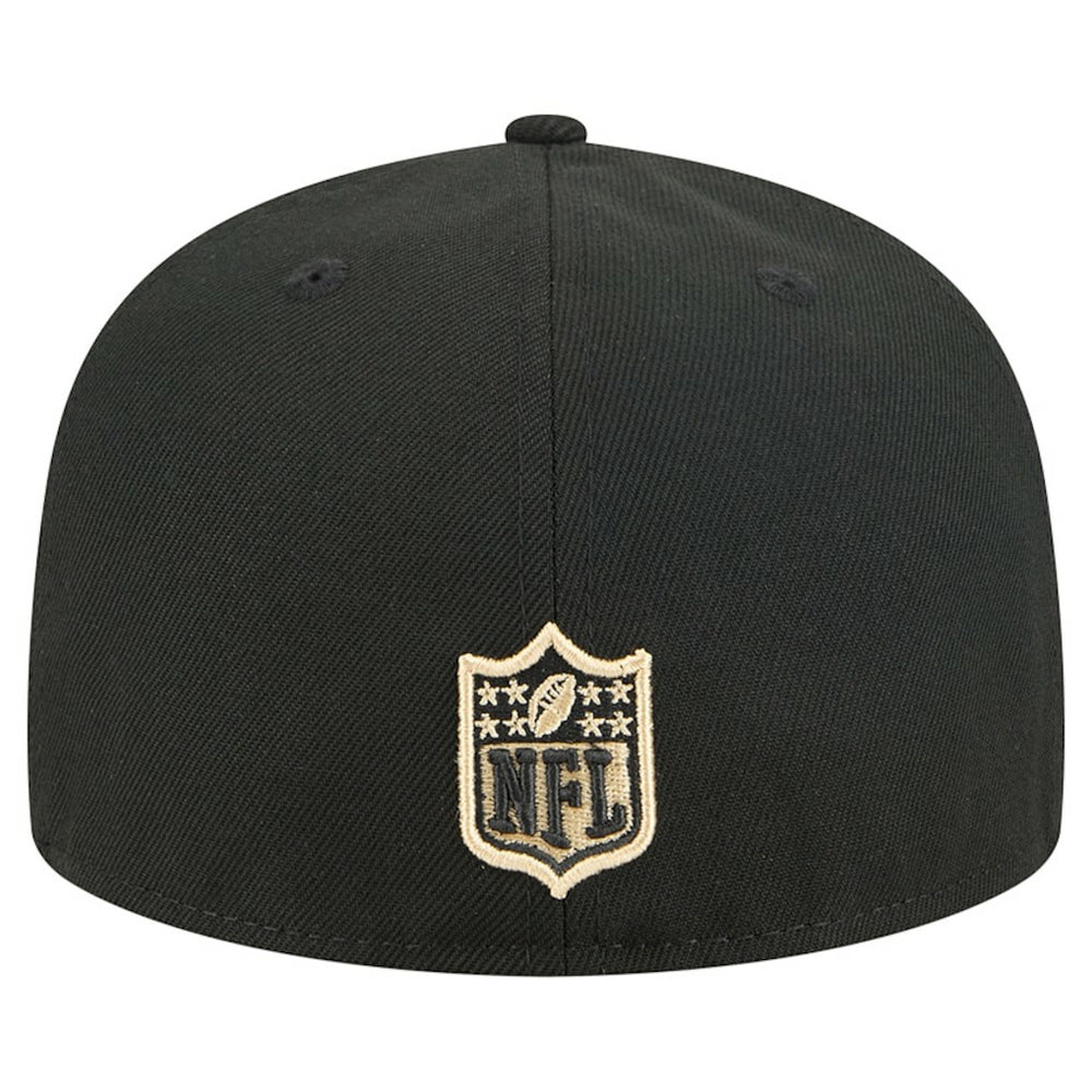 New Orleans Saints New Era Tri-Hit 59FIFTY Fitted Hat