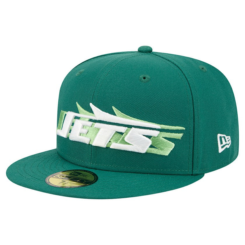 New York Jets New Era Tri-Hit 59FIFTY Fitted Hat