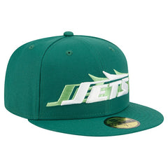 New York Jets New Era Tri-Hit 59FIFTY Fitted Hat