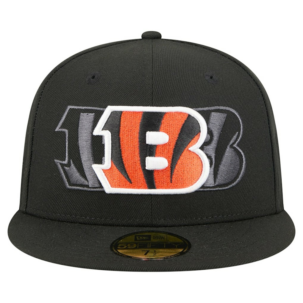 Cincinnati Bengals New Era Tri-Hit 59FIFTY Fitted Hat