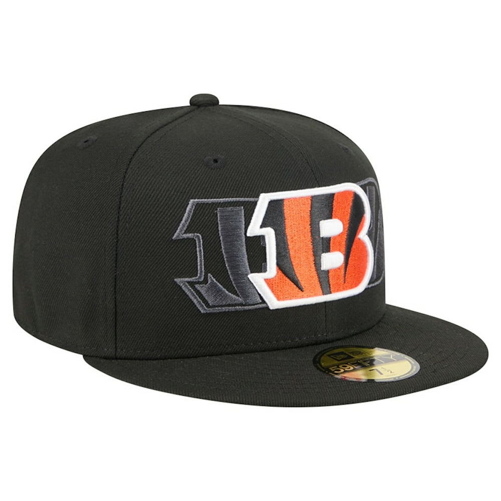 Cincinnati Bengals New Era Tri-Hit 59FIFTY Fitted Hat