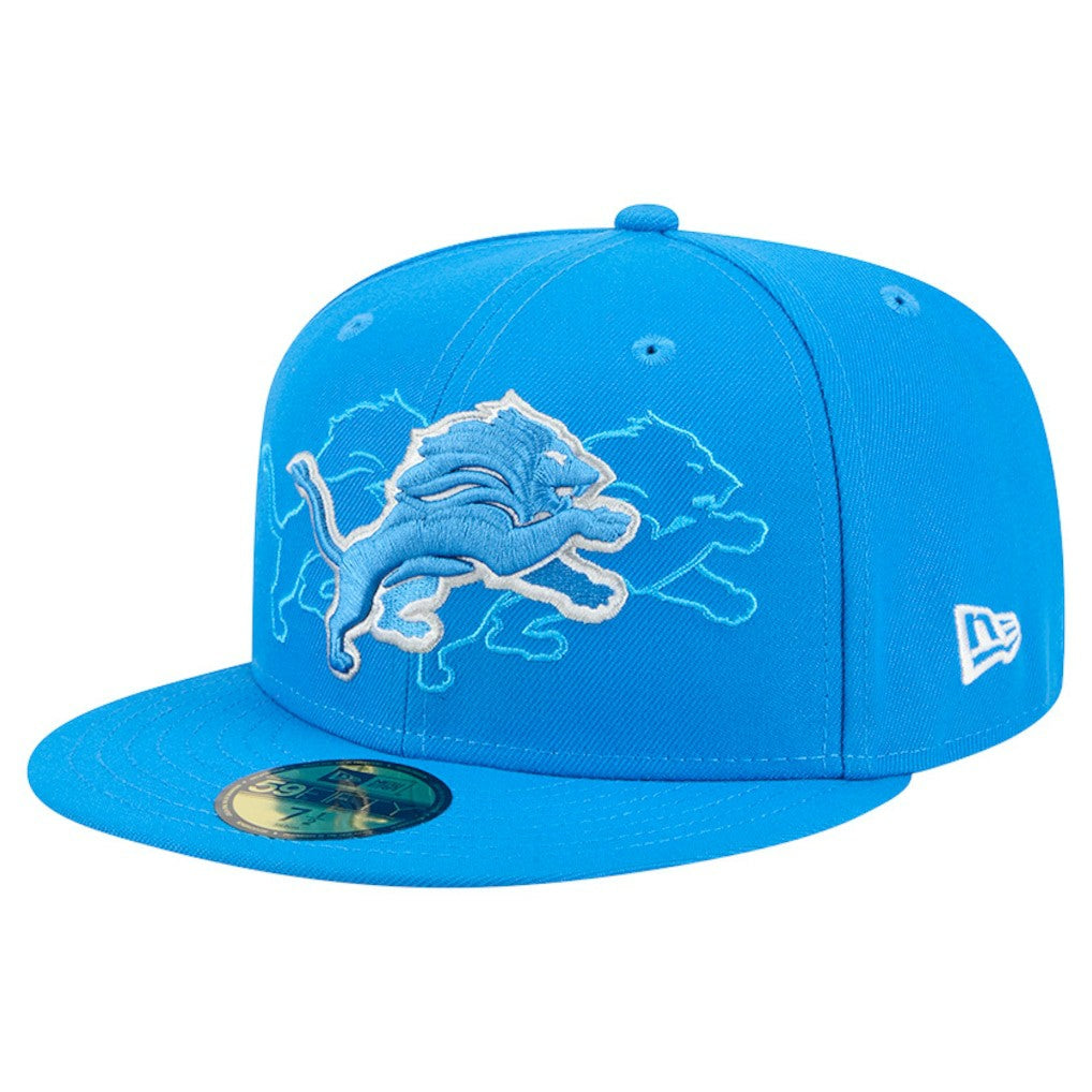 Detroit Lions New Era Tri-Hit 59FIFTY Fitted Hat