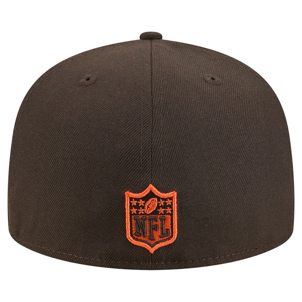 Cleveland Browns New Era Tri-Hit 59FIFTY Fitted Hat