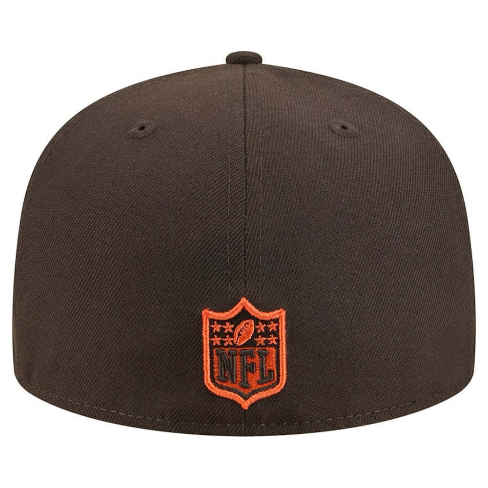 Cleveland Browns New Era Tri-Hit 59FIFTY Fitted Hat