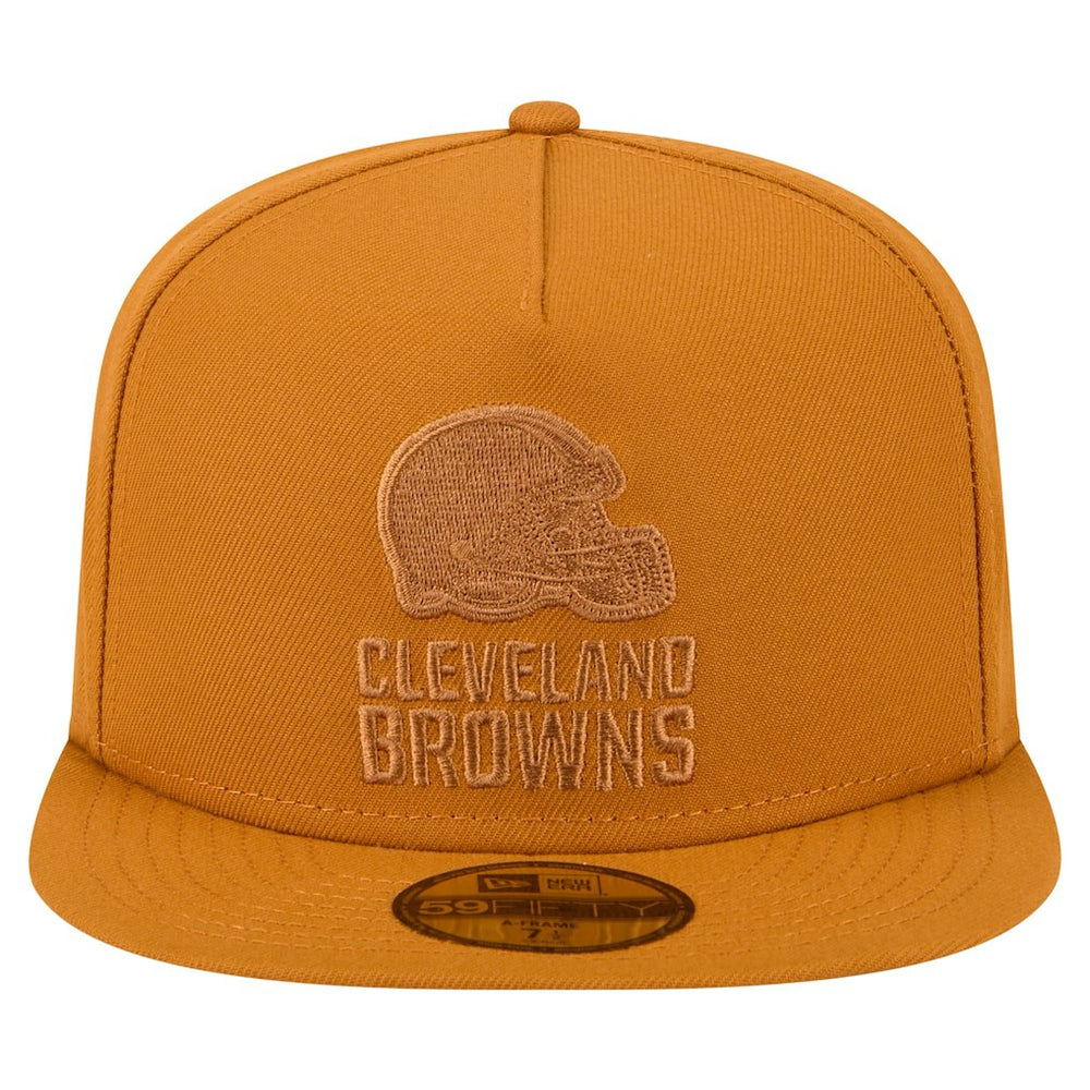 Cleveland Browns New Era Color Pack A-Frame 59FIFTY Fitted Hat