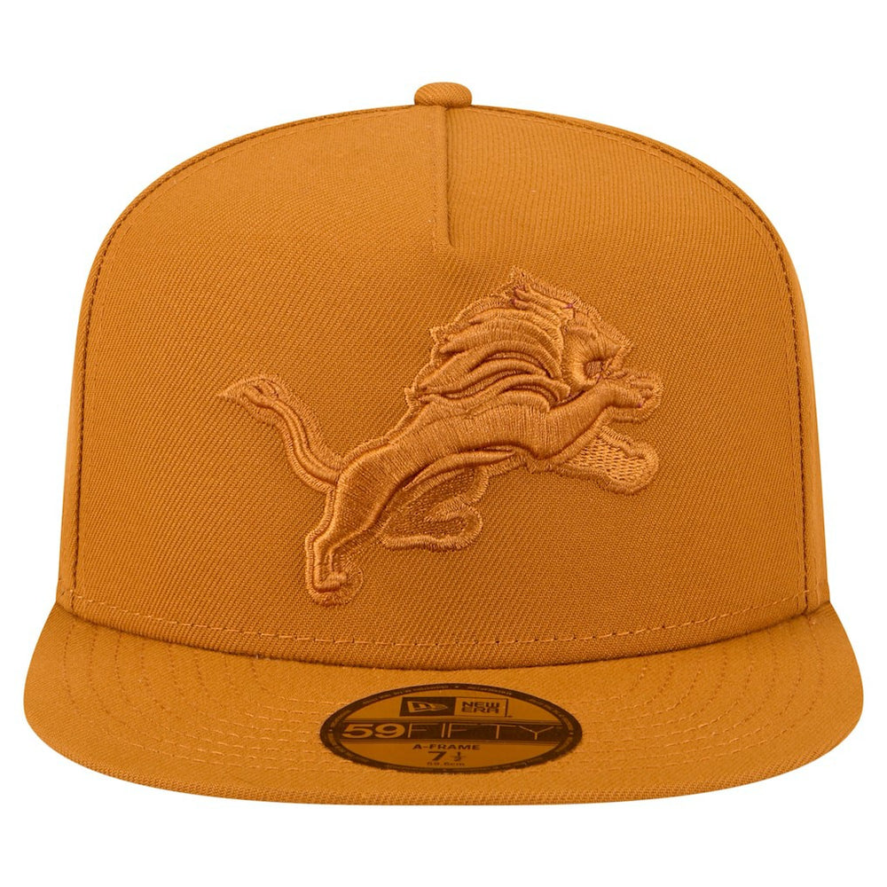 Detroit Lions New Era Color Pack A-Frame 59FIFTY Fitted Hat