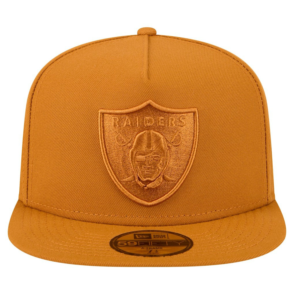Las Vegas Raiders New Era Color Pack A-Frame 59FIFTY Fitted Hat