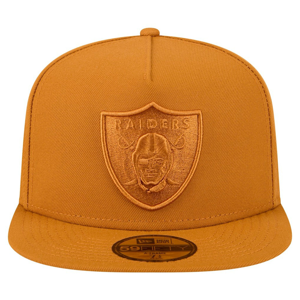 Las Vegas Raiders New Era Color Pack A-Frame 59FIFTY Fitted Hat