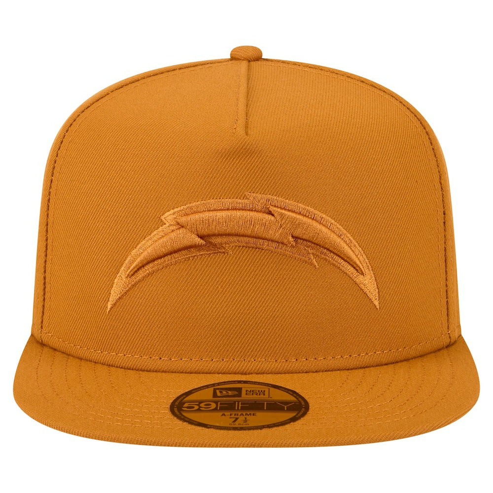 Los Angeles Chargers New Era Color Pack A-Frame 59FIFTY Fitted Hat