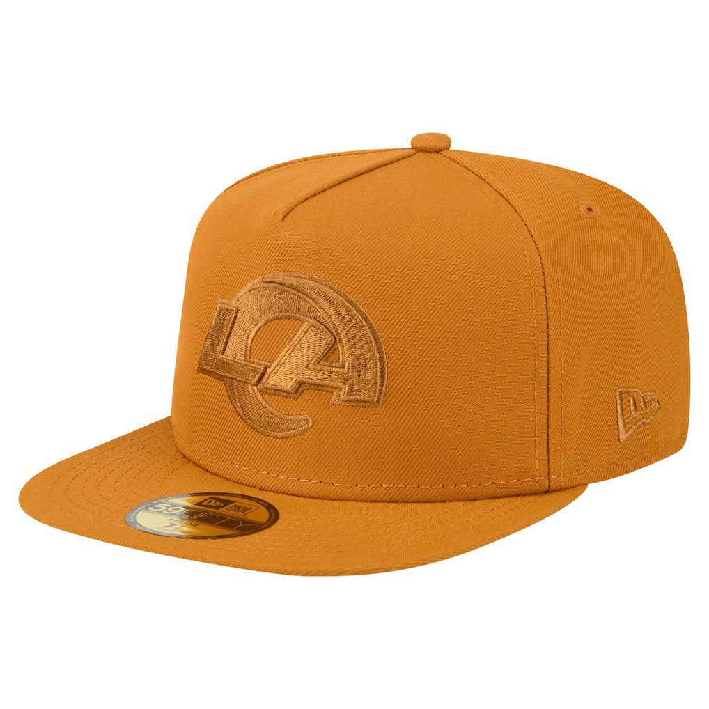 Los Angeles Rams New Era Color Pack A-Frame 59FIFTY Fitted Hat