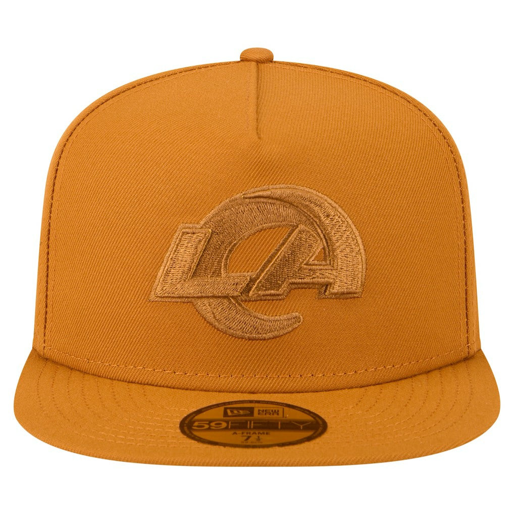 Los Angeles Rams New Era Color Pack A-Frame 59FIFTY Fitted Hat