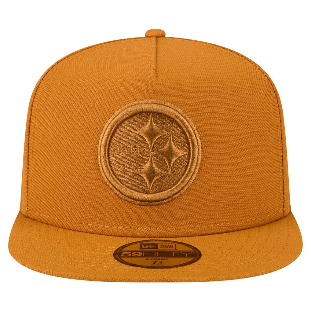 Pittsburgh Steelers New Era Color Pack A-Frame 59FIFTY Fitted Hat