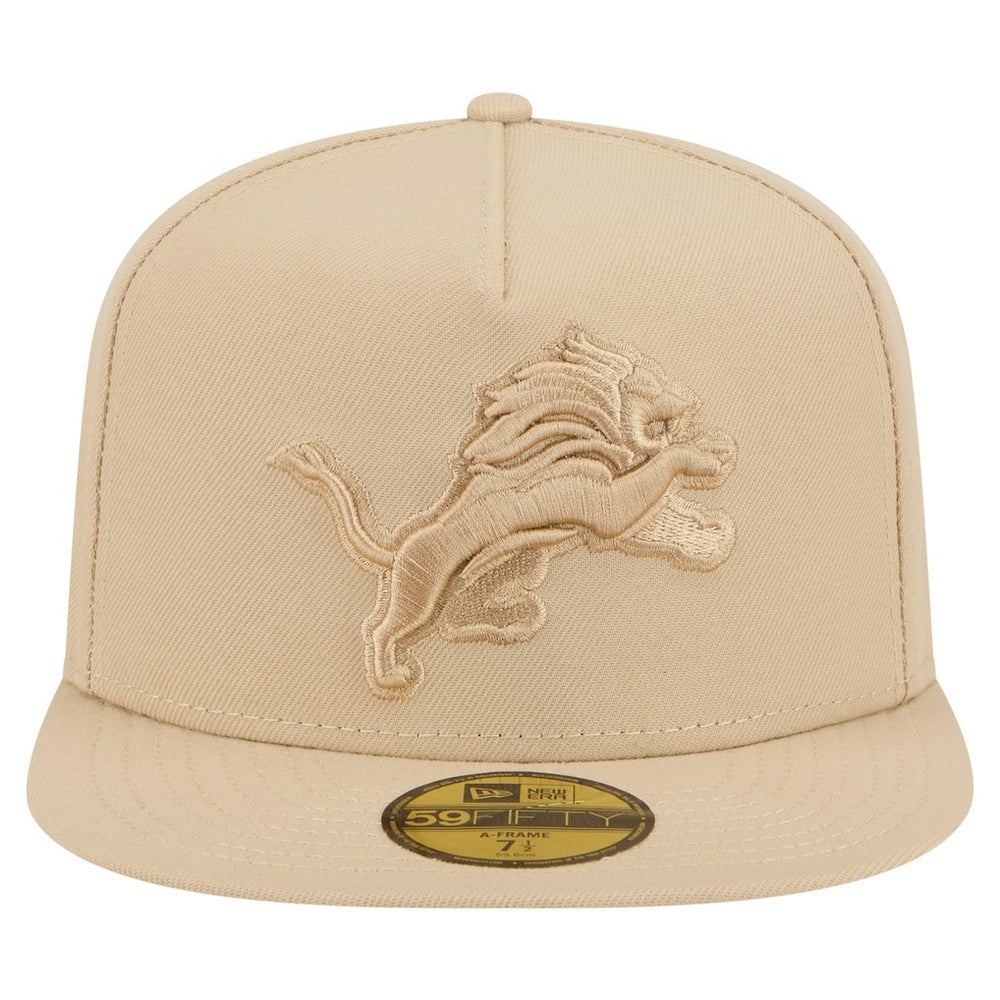 Detroit Lions New Era Color Pack A-Frame 59FIFTY Fitted Hat