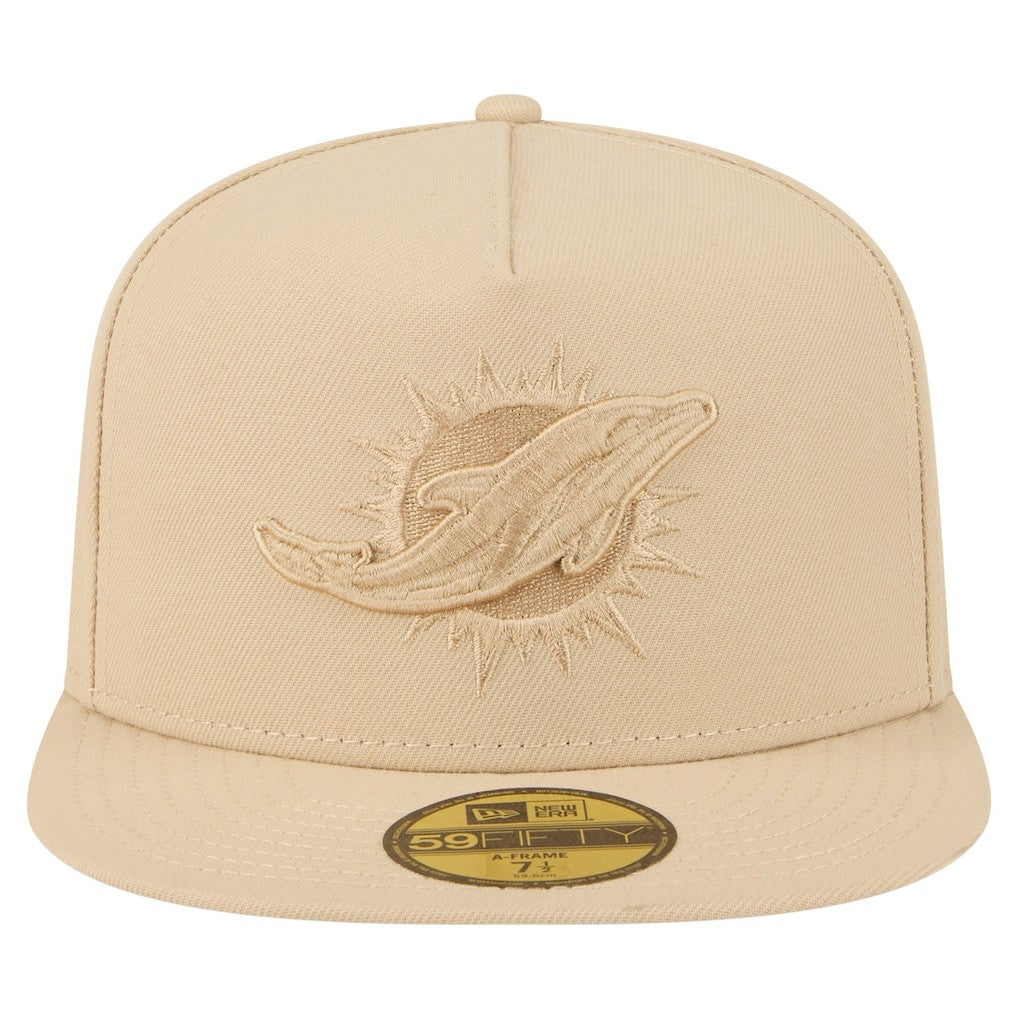 Miami Dolphins New Era Color Pack A-Frame 59FIFTY Fitted Hat