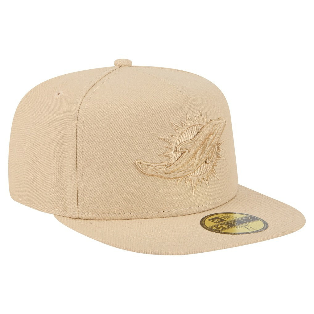 Miami Dolphins New Era Color Pack A-Frame 59FIFTY Fitted Hat