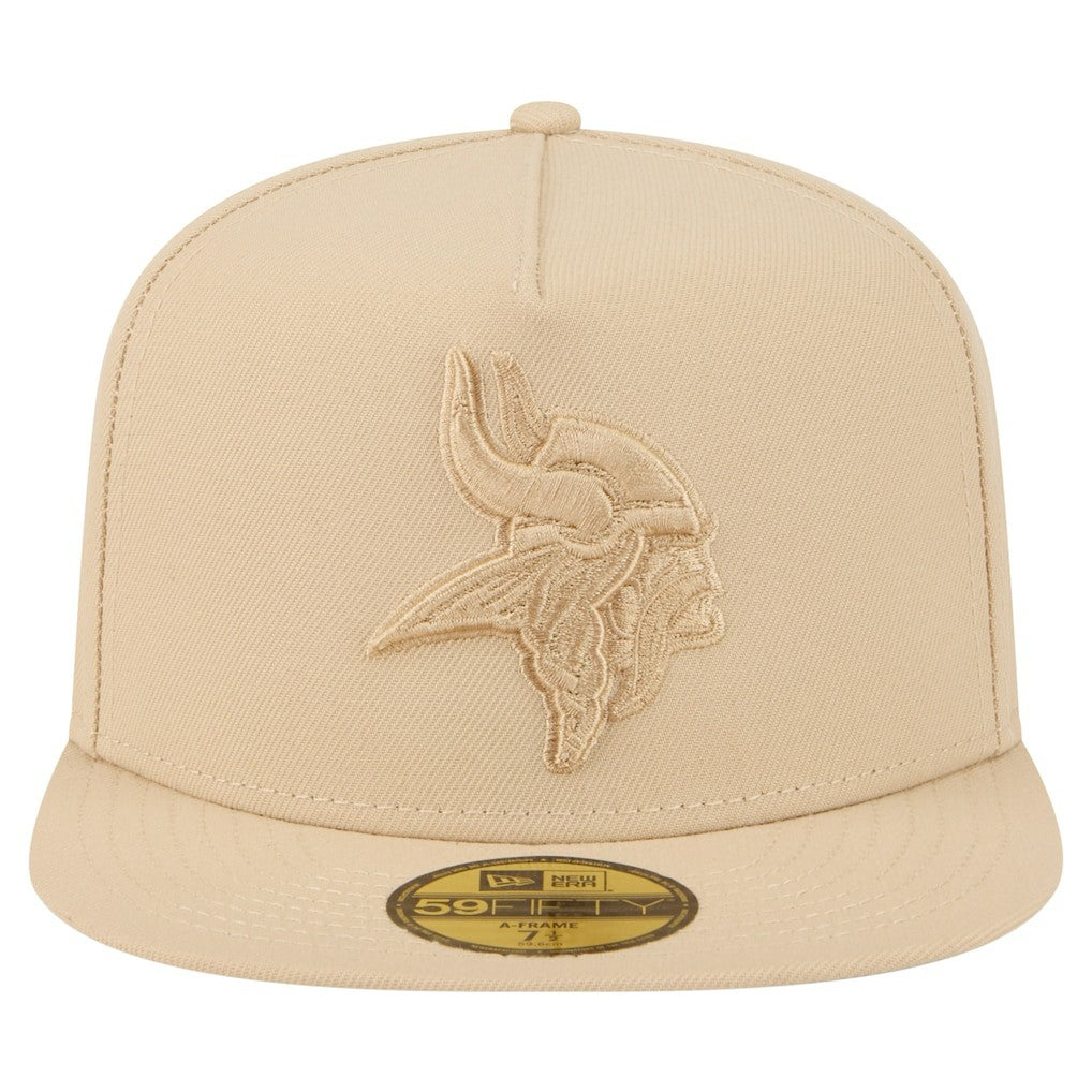 Minnesota Vikings New Era Color Pack A-Frame 59FIFTY Fitted Hat