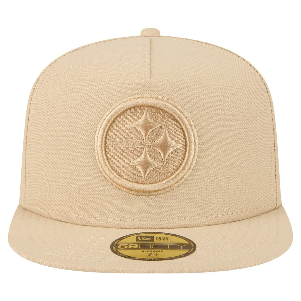 Pittsburgh Steelers New Era Color Pack A-Frame 59FIFTY Fitted Hat