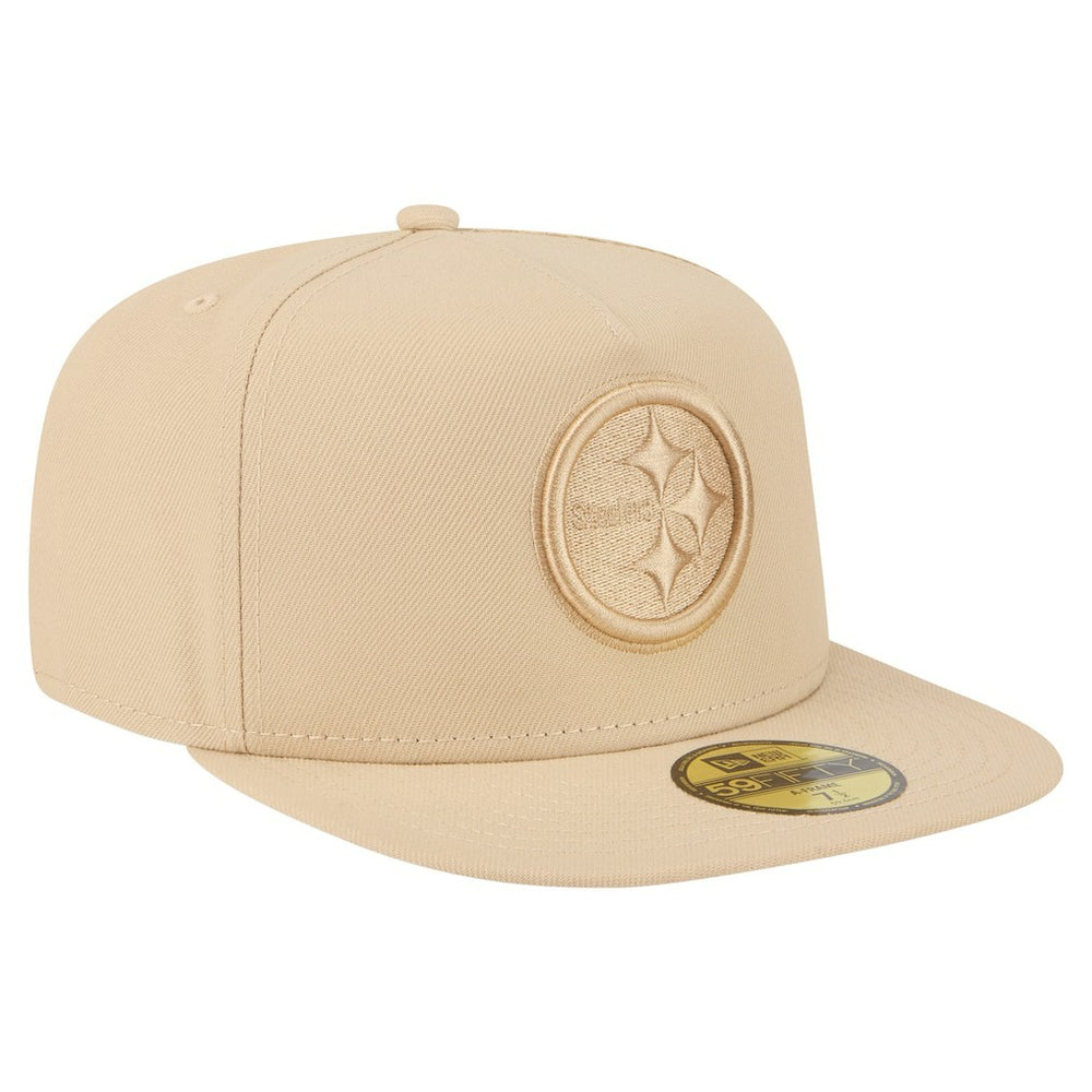 Pittsburgh Steelers New Era Color Pack A-Frame 59FIFTY Fitted Hat
