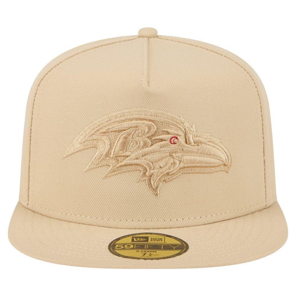Baltimore Ravens New Era Color Pack A-Frame 59FIFTY Fitted Hat