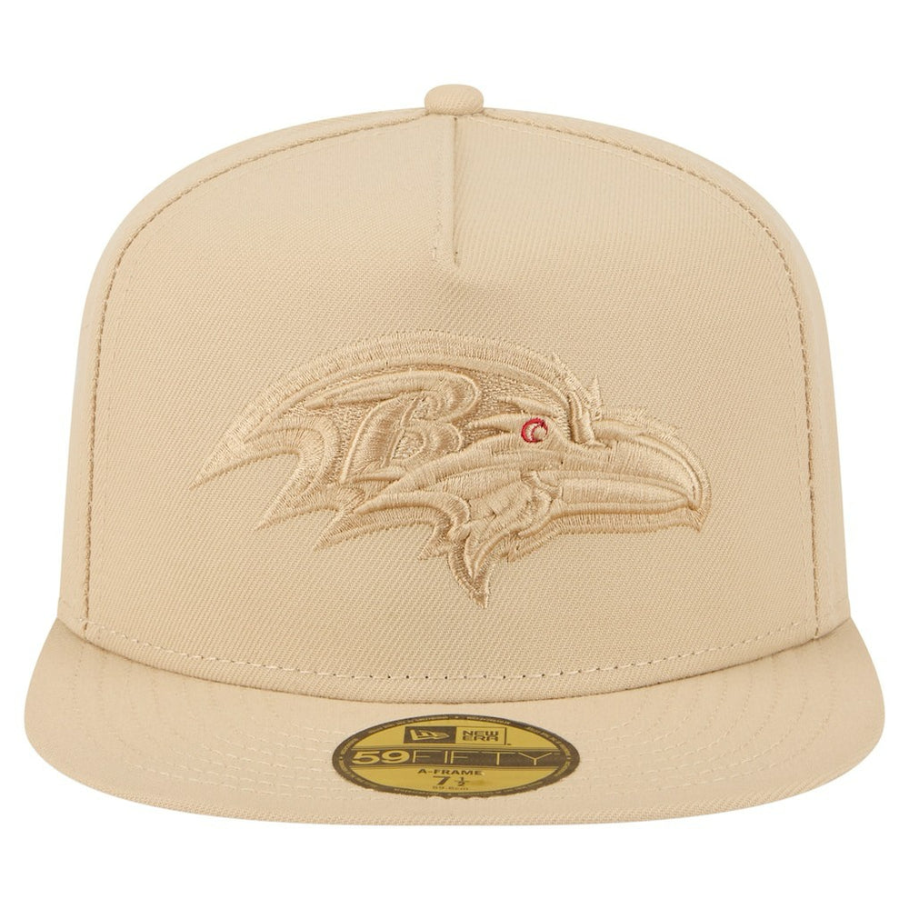 Baltimore Ravens New Era Color Pack A-Frame 59FIFTY Fitted Hat