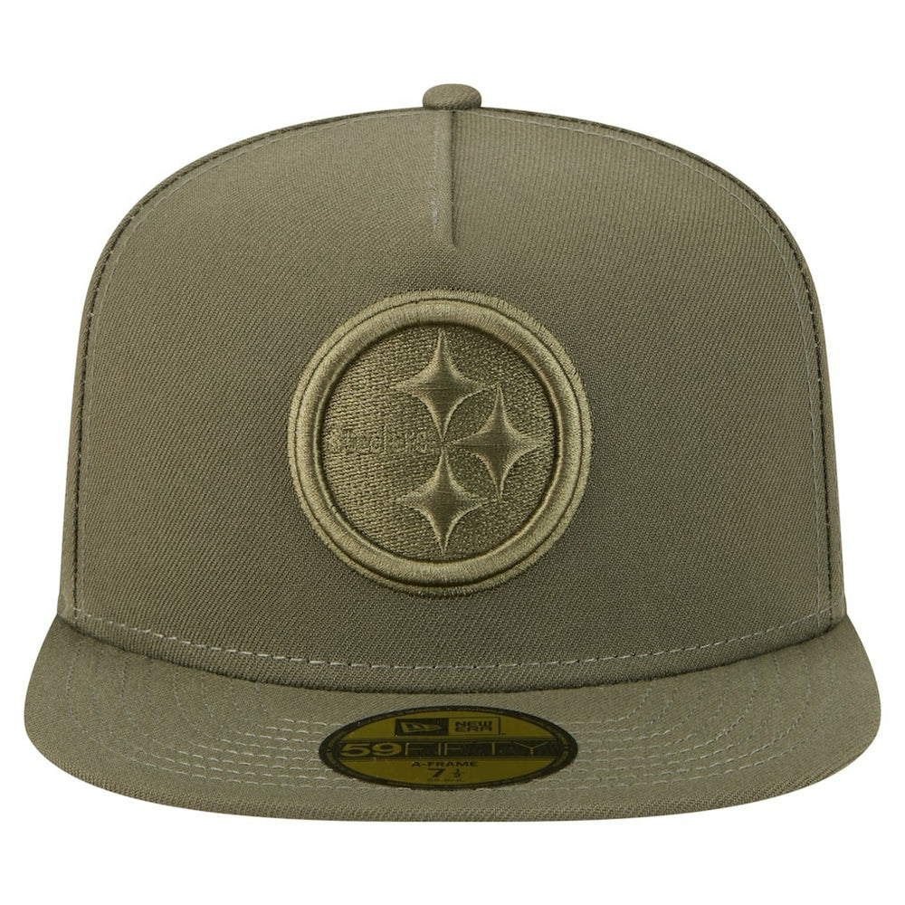 Pittsburgh Steelers New Era Color Pack A-Frame 59FIFTY Fitted Hat