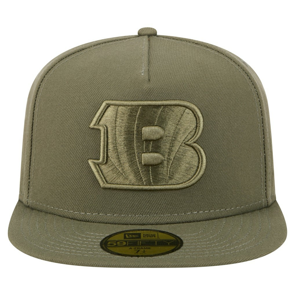 Cincinnati Bengals New Era Color Pack A-Frame 59FIFTY Fitted Hat
