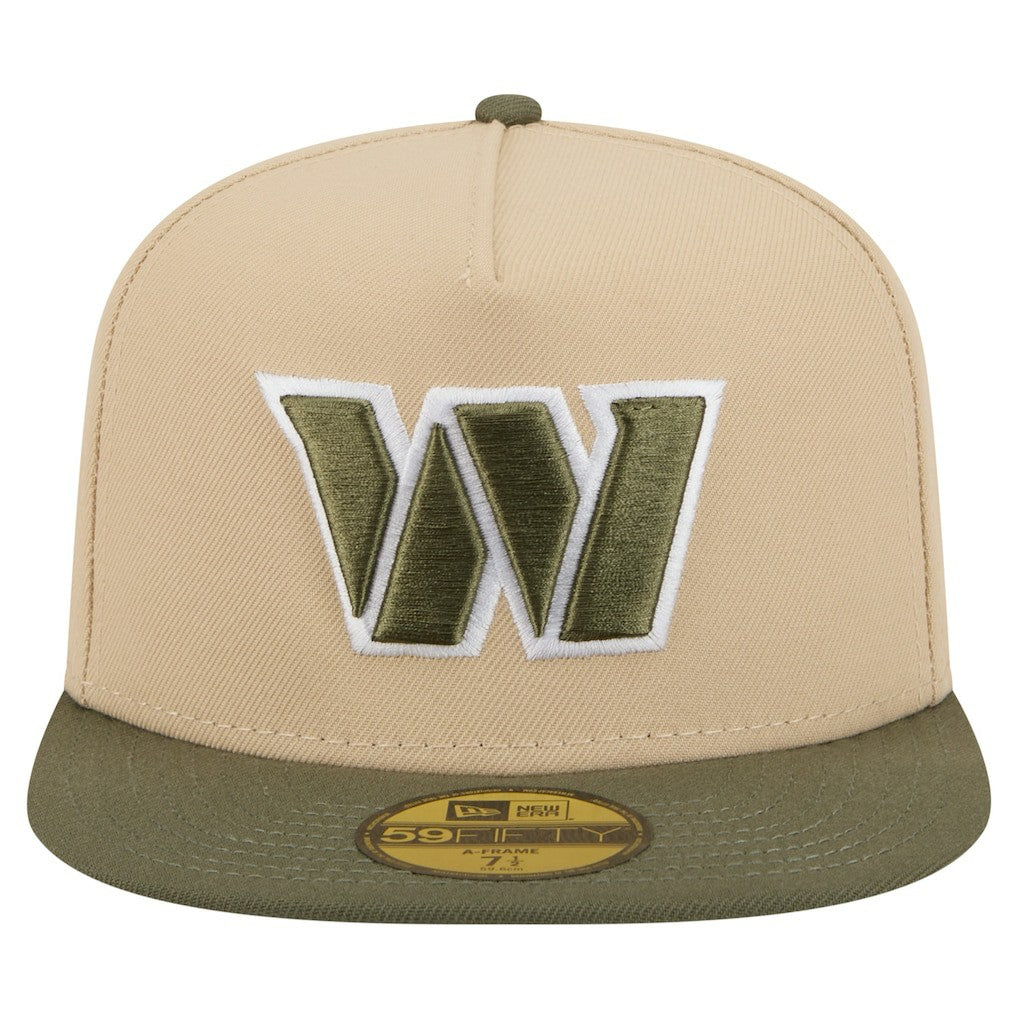 Washington Commanders New Era Color Pack A-Frame 59FIFTY Fitted Hat