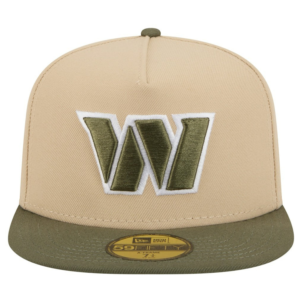 Washington Commanders New Era Color Pack A-Frame 59FIFTY Fitted Hat