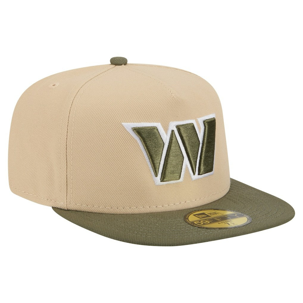 Washington Commanders New Era Color Pack A-Frame 59FIFTY Fitted Hat