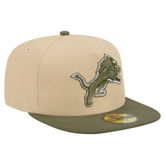 Detroit Lions New Era Color Pack A-Frame 59FIFTY Fitted Hat