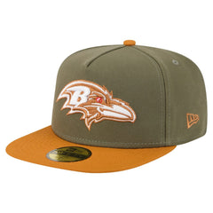 Baltimore Ravens New Era Color Pack A-Frame 59FIFTY Fitted Hat