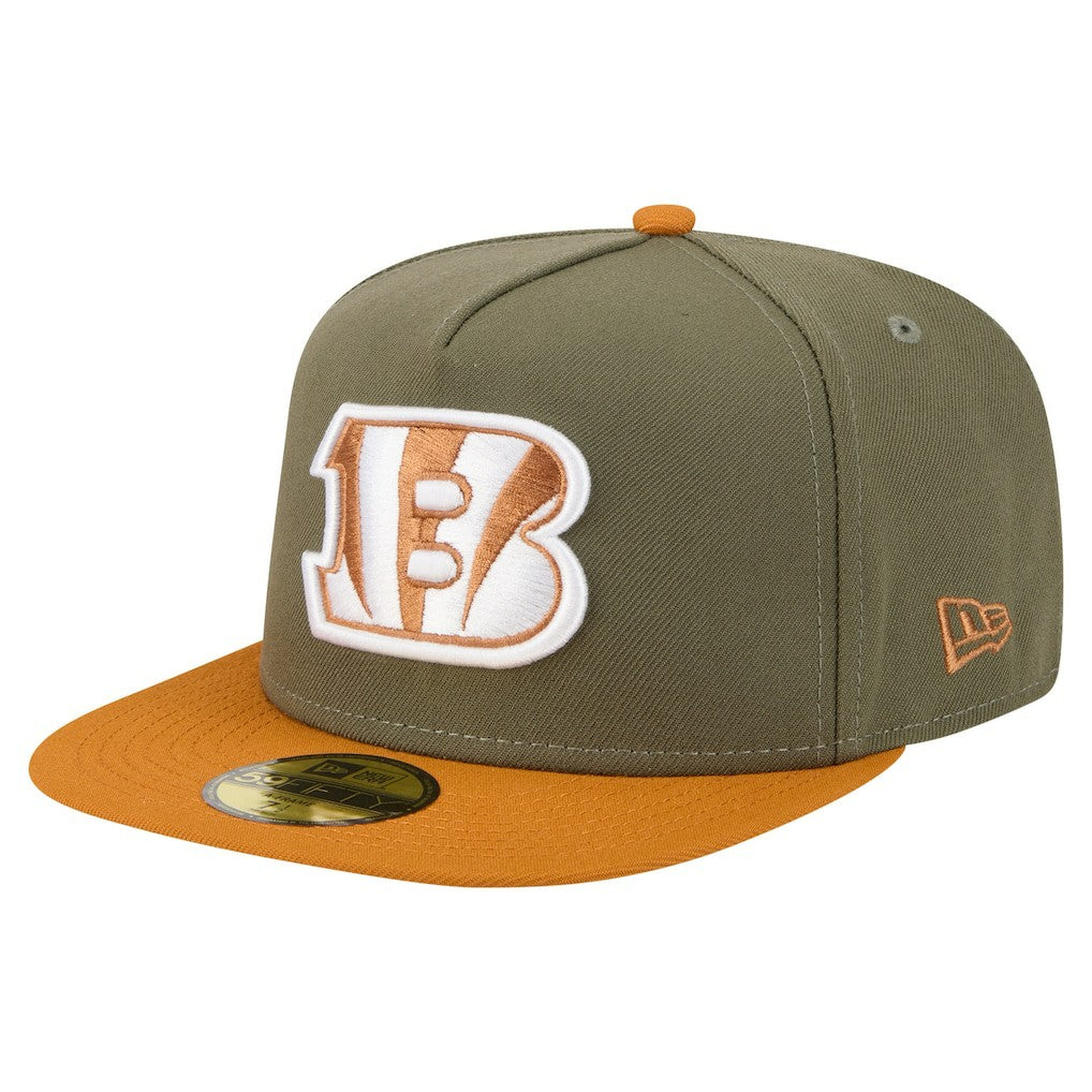 Cincinnati Bengals New Era Color Pack A-Frame 59FIFTY Fitted Hat