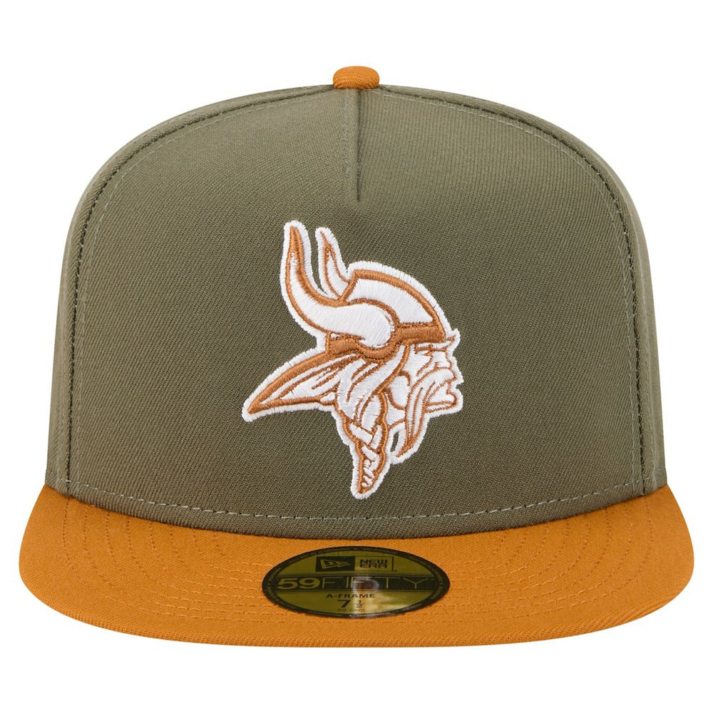 Minnesota Vikings New Era Color Pack A-Frame 59FIFTY Fitted Hat