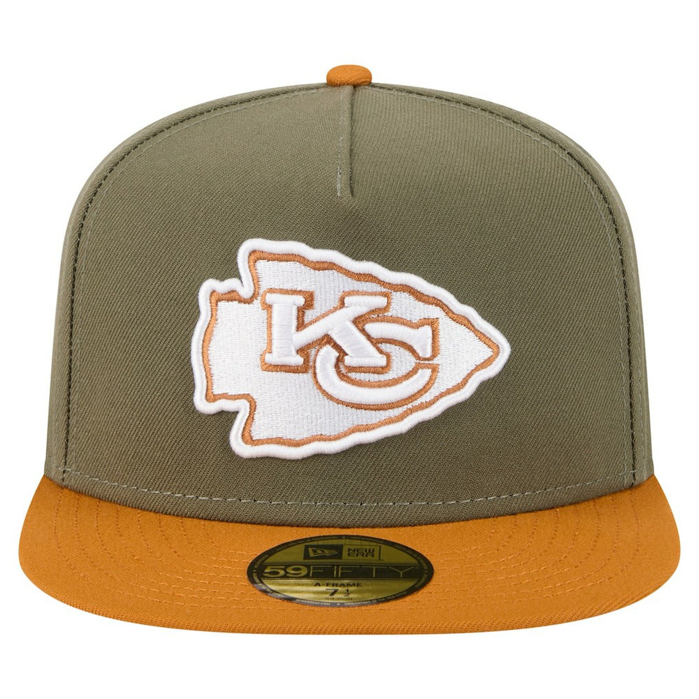 Kansas City Chiefs New Era Color Pack A-Frame 59FIFTY Fitted Hat