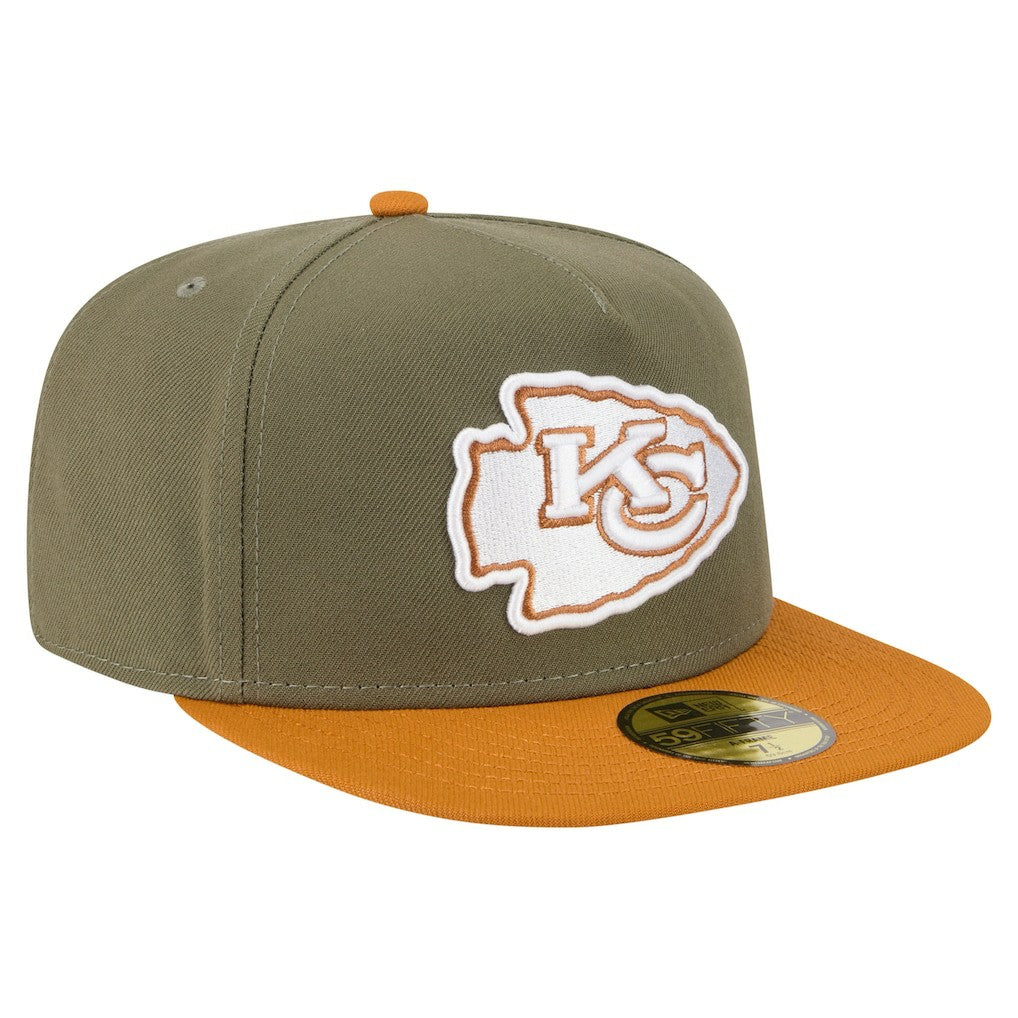 Kansas City Chiefs New Era Color Pack A-Frame 59FIFTY Fitted Hat