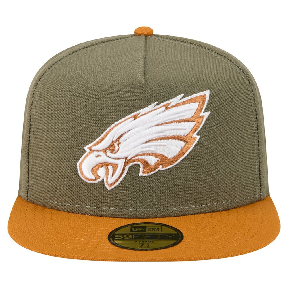 Philadelphia Eagles New Era Color Pack A-Frame 59FIFTY Fitted Hat