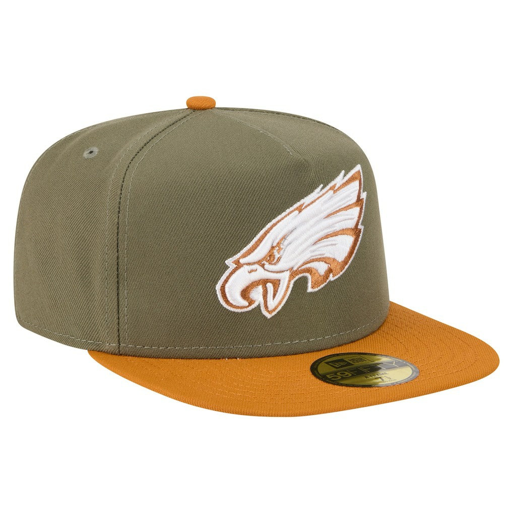 Philadelphia Eagles New Era Color Pack A-Frame 59FIFTY Fitted Hat