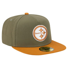 Pittsburgh Steelers New Era Color Pack A-Frame 59FIFTY Fitted Hat