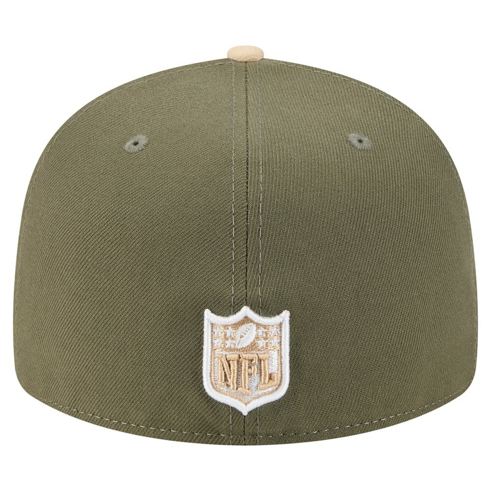 Washington Commanders New Era Two-Tone Color Pack Split Panel 59FIFTY Fitted Hat