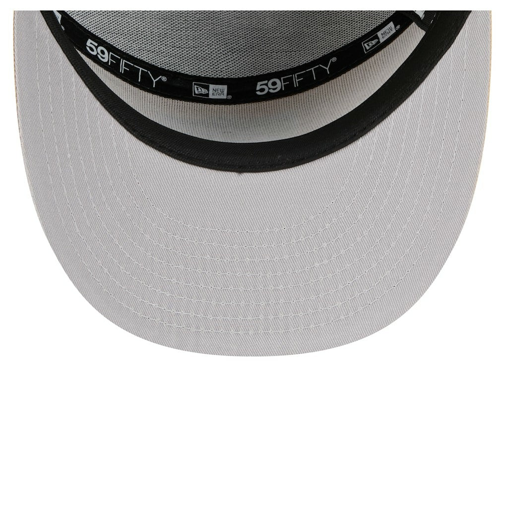 Las Vegas Raiders New Era Two-Tone Color Pack Split Panel 59FIFTY Fitted Hat