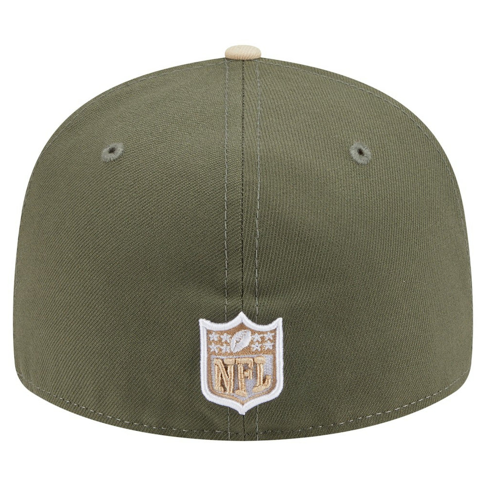 Miami Dolphins New Era Two-Tone Color Pack Split Panel 59FIFTY Fitted Hat