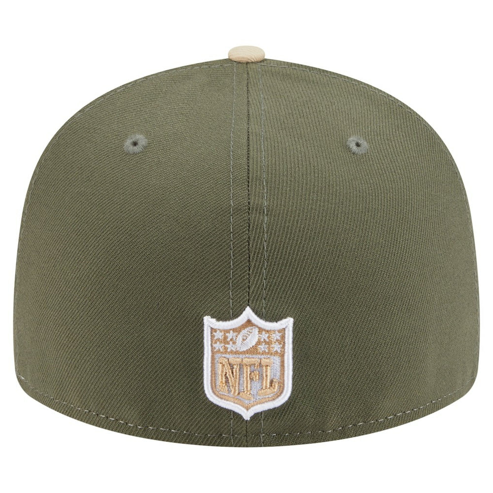 Minnesota Vikings New Era Two-Tone Color Pack Split Panel 59FIFTY Fitted Hat