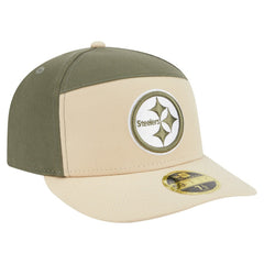 Pittsburgh Steelers New Era Two-Tone Color Pack Split Panel 59FIFTY Fitted Hat