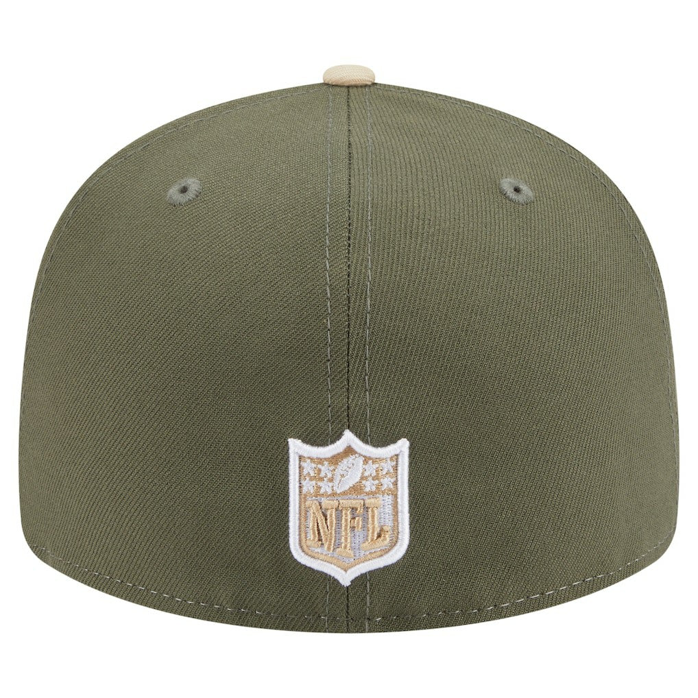 Pittsburgh Steelers New Era Two-Tone Color Pack Split Panel 59FIFTY Fitted Hat
