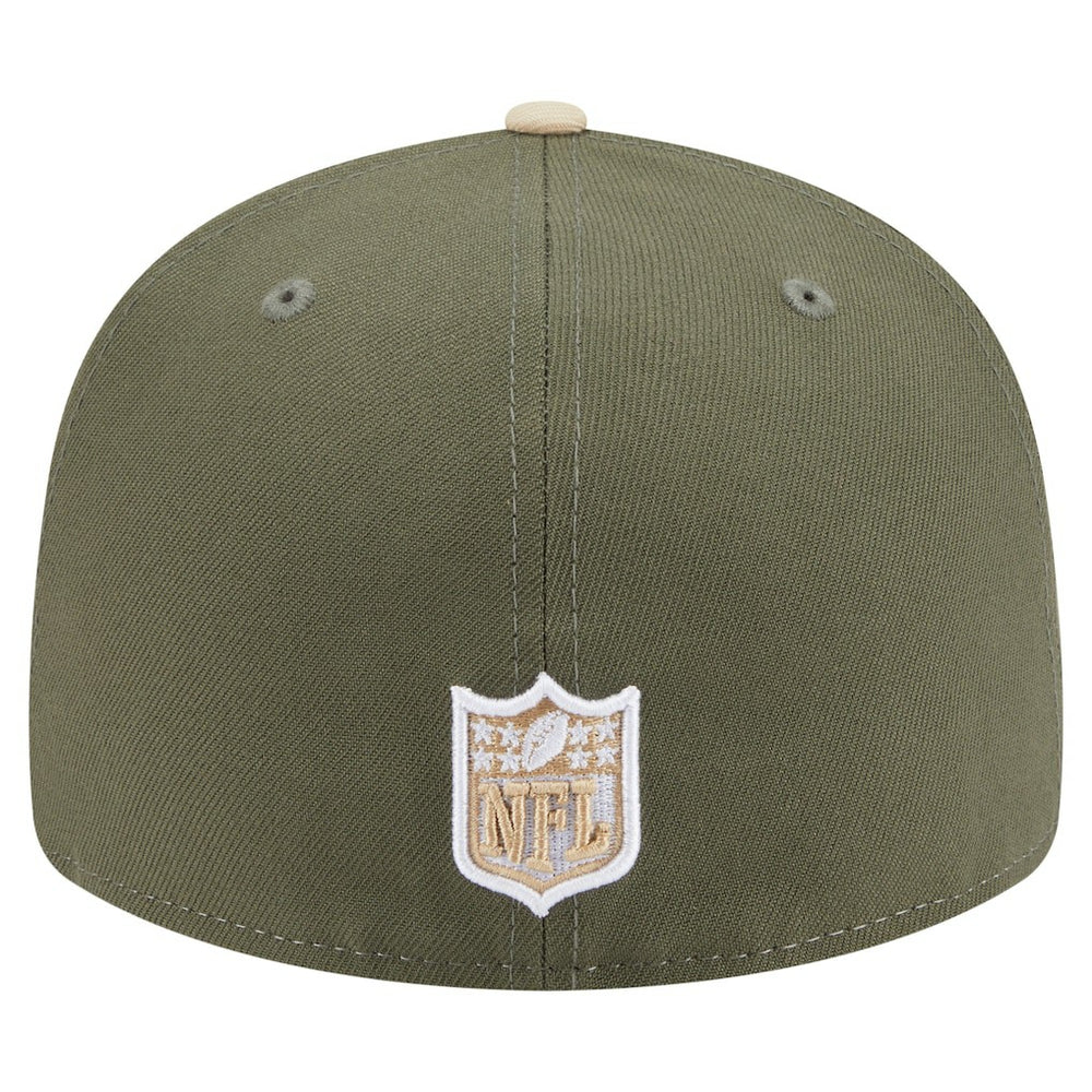 Pittsburgh Steelers New Era Two-Tone Color Pack Split Panel 59FIFTY Fitted Hat