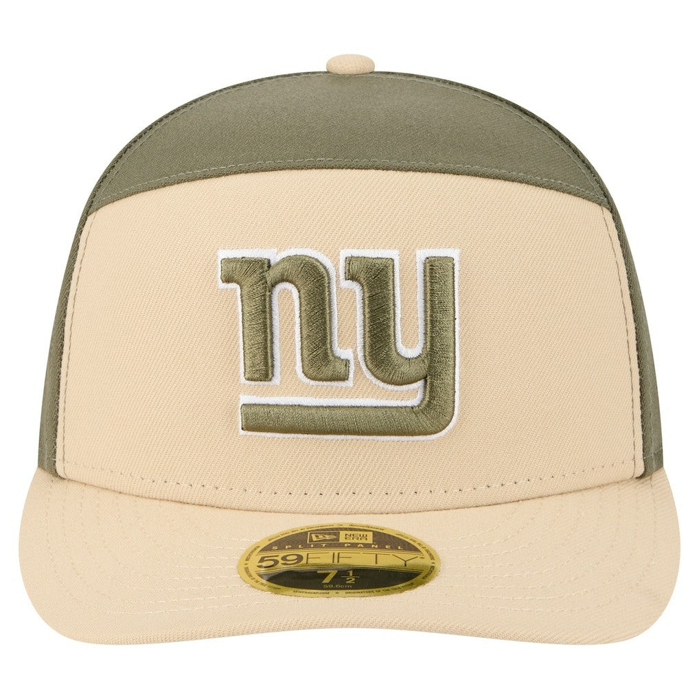 New York Giants New Era Two-Tone Color Pack Split Panel 59FIFTY Fitted Hat