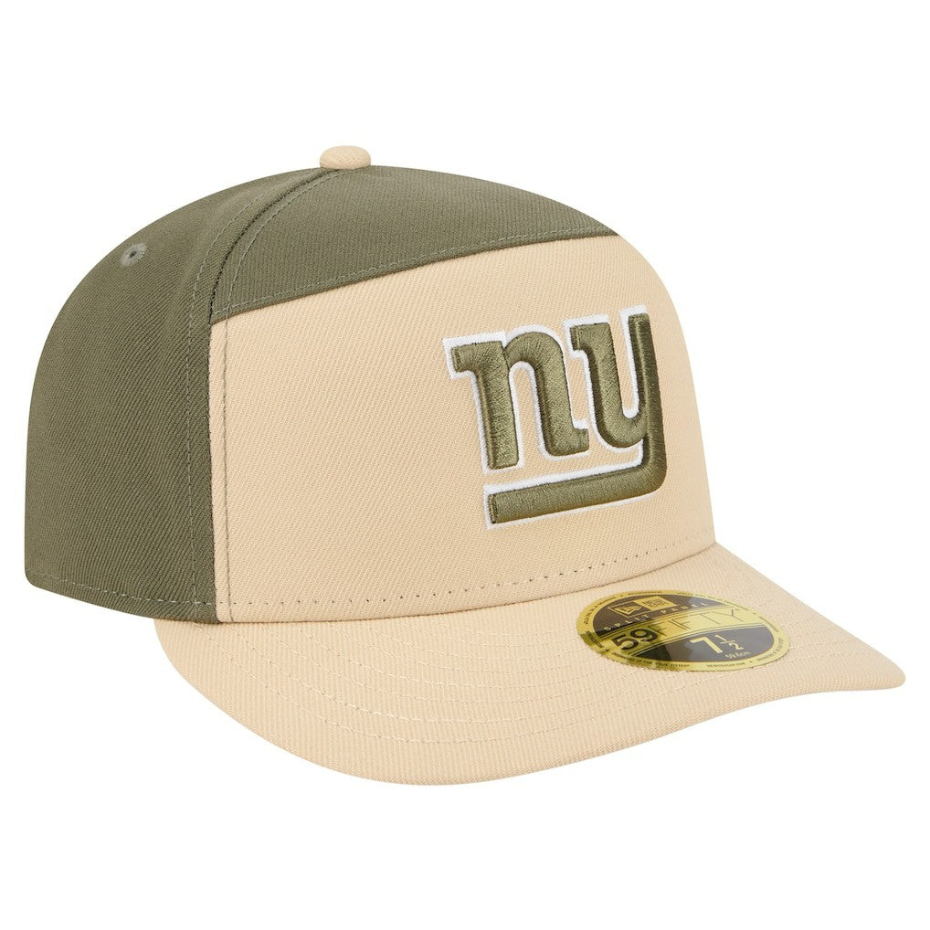New York Giants New Era Two-Tone Color Pack Split Panel 59FIFTY Fitted Hat