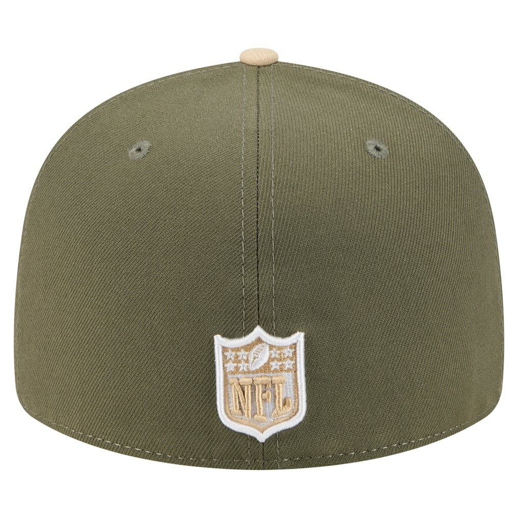 New York Giants New Era Two-Tone Color Pack Split Panel 59FIFTY Fitted Hat