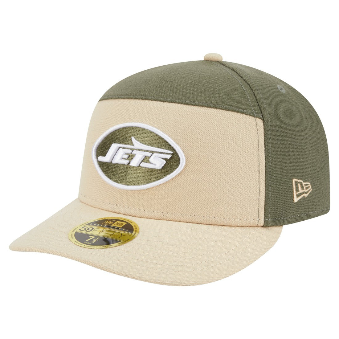 New York Jets New Era Two-Tone Color Pack Split Panel 59FIFTY Fitted Hat